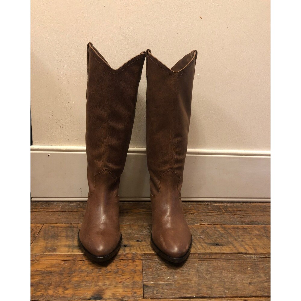 Frye Brown Western Cowboy Boots 7.5
